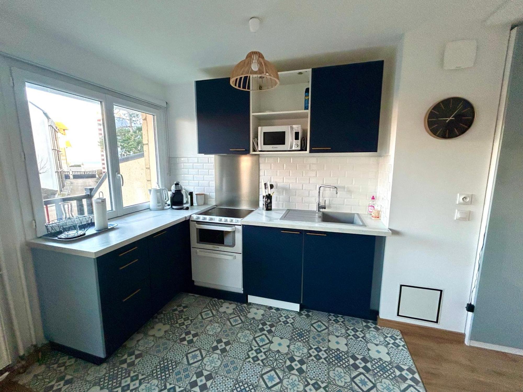 Magnifique Appartement Vue Mer A 50 M De La Plage Villers-sur-Mer Eksteriør bilde