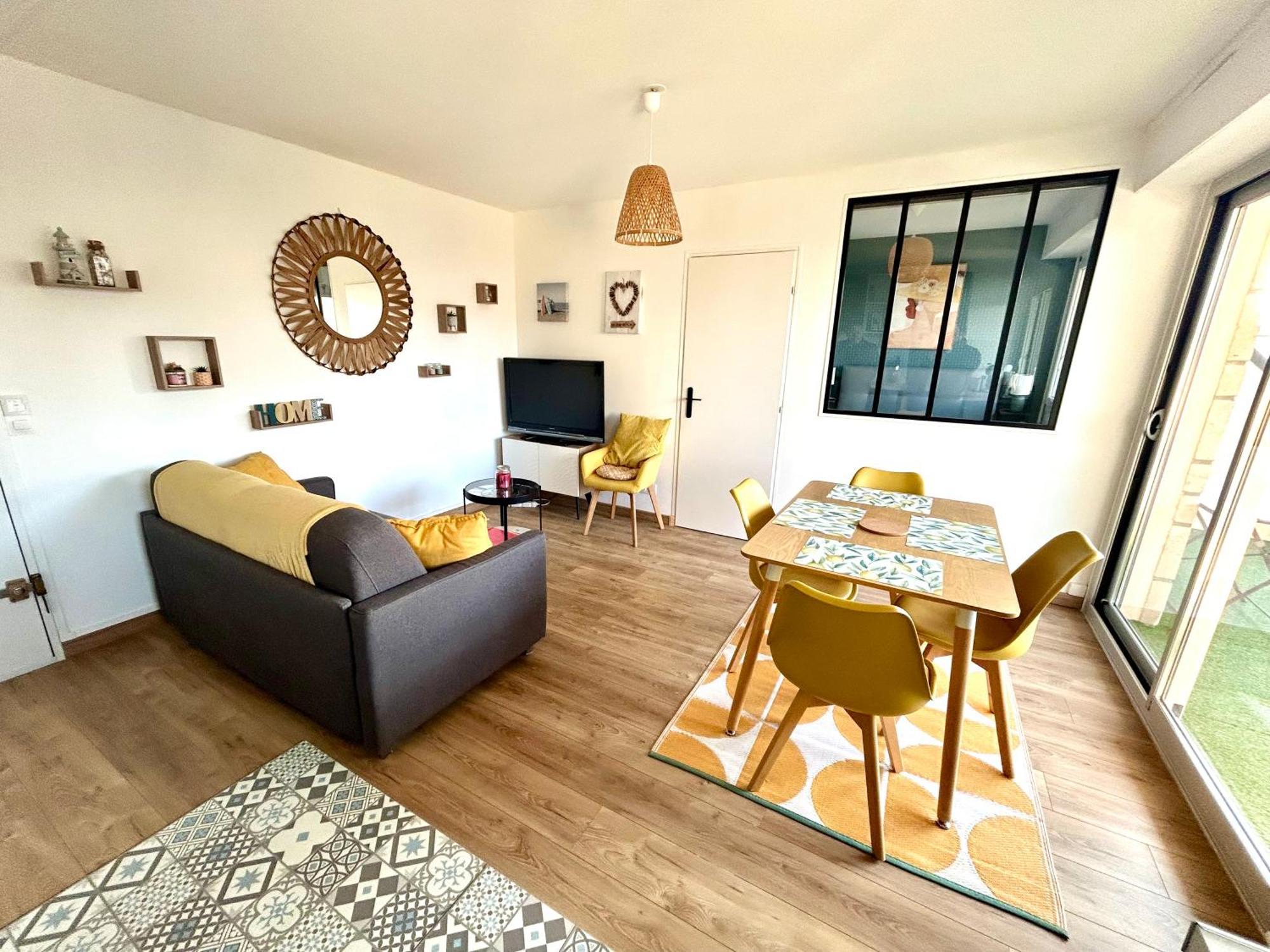 Magnifique Appartement Vue Mer A 50 M De La Plage Villers-sur-Mer Eksteriør bilde